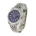 Rolex Datejust 116334BLSJ 41MM Blue Dial Silver-tone Case