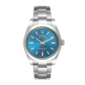 Rolex Milgauss m116400gv-0002 40MM Blue Dial Silver-tone Case