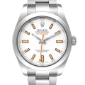 Rolex Milgauss 116400-72400 40MM White Dial Silver-tone Case