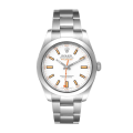 Rolex Milgauss 116400-72400 40MM White Dial Silver-tone Case