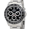 Rolex Daytona m116500ln-0002 40MM Black Dial Silver-tone Case