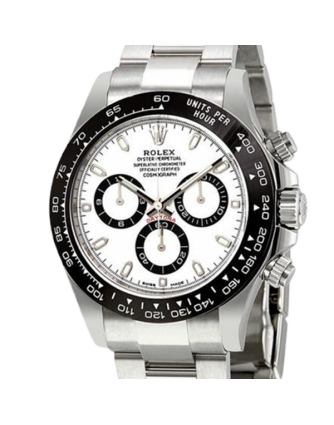 Rolex Daytona m116500ln-0001 40MM White Dial Silver-tone Case