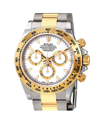 Rolex Daytona 116503WSO 40MM White Dial Silver-tone Case