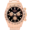 Rolex Daytona m116505-0008 40MM Black Dial Rose Gold-tone Case