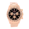 Rolex Daytona m116505-0008 40MM Black Dial Rose Gold-tone Case