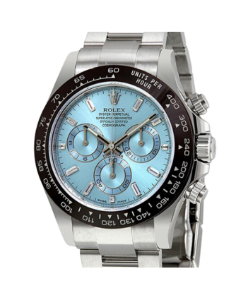 Rolex Daytona 116506IBLDO 40MM Ice Blue Dial Silver-tone Case