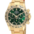 Rolex Daytona m116508-0013 40MM Green Dial Yellow Gold-Tone Case