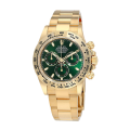 Rolex Daytona m116508-0013 40MM Green Dial Yellow Gold-Tone Case