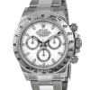 Rolex Daytona 116520-WSO 40MM White Dial Silver-tone Case