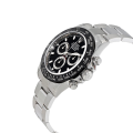 Rolex Daytona 116520BKSO 40MM Black Dial Silver-tone Case