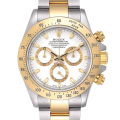 Rolex Daytona 116523-WSO 40MM White Dial Silver-tone Case