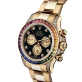 Rolex Daytona 116598RBOW 40MM Black Dial Gold-tone Case