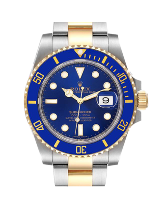 Rolex Submariner 116613LB-97203 40MM Blue Dial Silver-tone Case