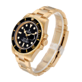 Rolex Submariner 116618LN-97208 40MM Black Dial Gold-tone Case