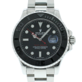 Rolex Yacht-master 116622BKSO 40MM Black Dial Silver-tone Case