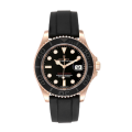 Rolex Yacht-master 116655BKSR 40MM Black Dial Rose Gold-tone Case