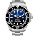 Rolex Sea-Dweller 116660-98210 44MM Deep Blue Dial Silver-tone Case