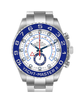 Rolex Yacht-master Ii 116680-78210 44MM White Dial Silver-tone Case