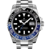 Rolex Gmt Master Ii 116710BLNR-78200 40MM Black Dial Silver-tone Case