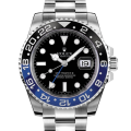 Rolex Gmt Master Ii 116710BLNR-78200 40MM Black Dial Silver-tone Case