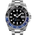 Rolex Gmt Master Ii 116710BLNR-78200 40MM Black Dial Silver-tone Case