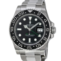 Rolex Gmt Master Ii 116710LN 40MM Black Dial Silver-tone Case