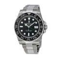 Rolex Gmt Master Ii 116710LN 40MM Black Dial Silver-tone Case