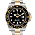 Rolex Gmt Master 16713BKSO-1 40MM Black Dial Gold-tone Case