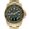 Rolex Gmt Master 116718GRSO 40MM Green Dial Gold-tone Case