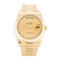 Rolex Day-Date 118238 36MM Champagne Dial Gold-tone Case