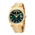 Rolex Day-Date 118238GNSP 36MM Green Dial Yellow Gold-tone Case