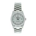 Rolex Day-date m118389-0008 36MM Silver Dial Silver-tone Case