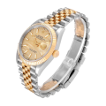 Rolex Datejust M126233-0037 36MM Gold Dial Silver-tone Case