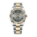 Rolex Datejust m126233-0036 36MM Wimbledon Dial Silver-tone Case