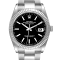 Rolex Datejust 126234BKSO 36MM Black Dial Silver-tone Case