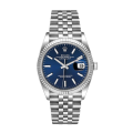 Rolex Datejust 126234BLSJ 36MM Blue Dial Silver-tone Case