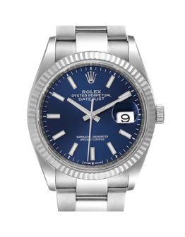 Rolex Datejust 126234BLSO 36MM Blue Dial Silver-tone Case