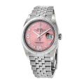 Rolex Datejust m126234-0031 36MM Pink Dial Silver-tone Case