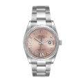 Rolex Datejust m126234-0032 36MM Pink Dial Silver-tone Case