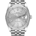 Rolex Datejust 126234SSJ 36MM Silver Dial Silver-tone Case