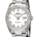 Rolex Datejust 126234WRO 36MM White Dial Silver-tone Case