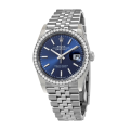 Rolex Datejust m126284rbr-0009 36MM Blue Dial Silver-tone Case