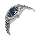 Rolex Datejust m126284rbr-0009 36MM Blue Dial Silver-tone Case