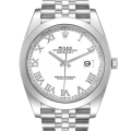 Rolex Datejust m126300-0016 41MM White Dial Silver-tone Case