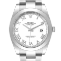 Rolex Datejust m126300-0015 41MM White Dial Silver-tone Case