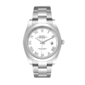 Rolex Datejust m126300-0015 41MM White Dial Silver-tone Case