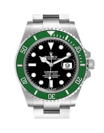 Rolex Submariner 126610LV 40MM Green Dial Silver-tone Case