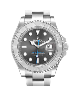 Rolex Yacht-master m126622-0001 40MM Grey Dial Silver-tone Case