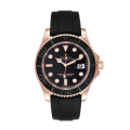 Rolex Yacht-master m126655-0002 40MM Black Dial Rose Gold-tone Case