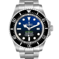 Rolex Sea-Dweller m126660-0002 44MM Deep Blue Dial Silver-tone Case